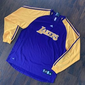 Vintage Adidas Lakers PullOver